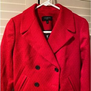 Talbots red petite size 4 blazer
